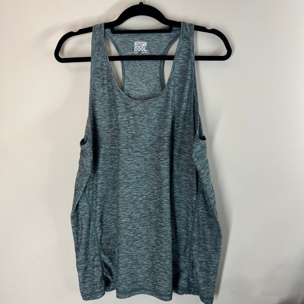 32 Degrees Women's Tank Top Sleeveless Athletic Heathered Activewear